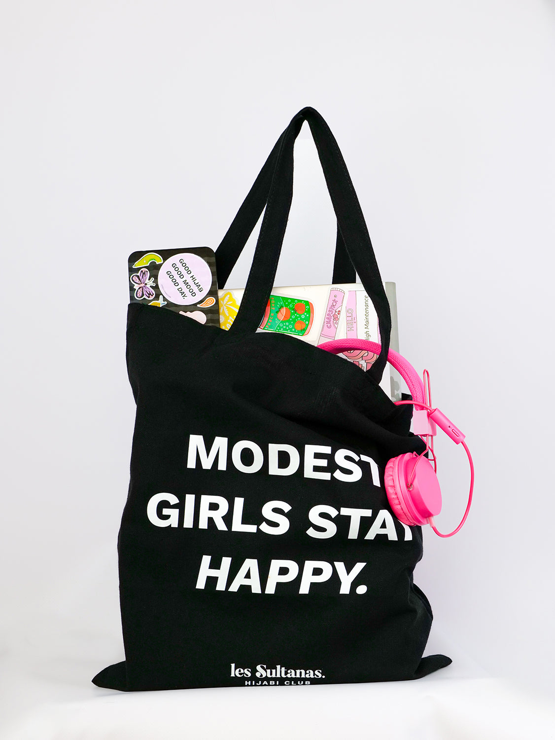 Girls black tote bag hotsell