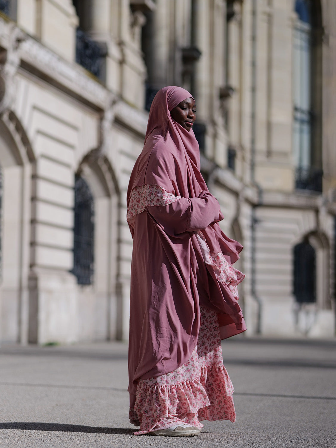 Princess Chiffon Khimar, Romantic Garden