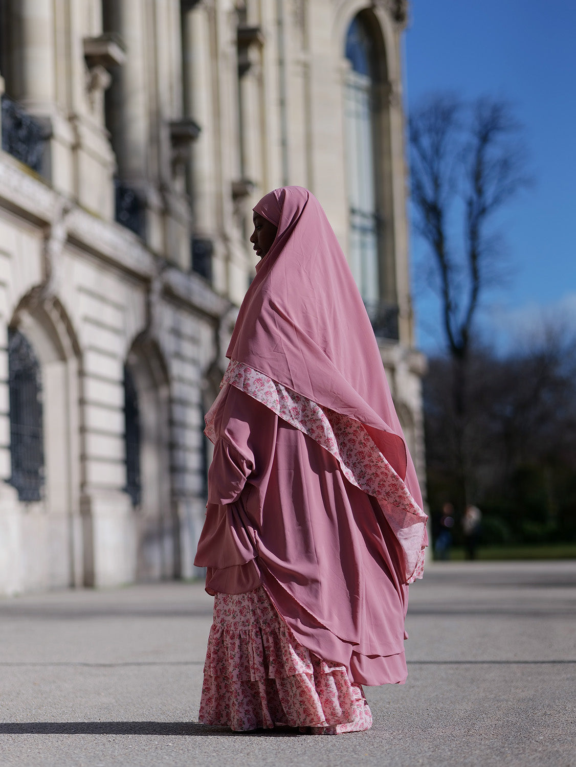 Princess Chiffon Khimar, Romantic Garden