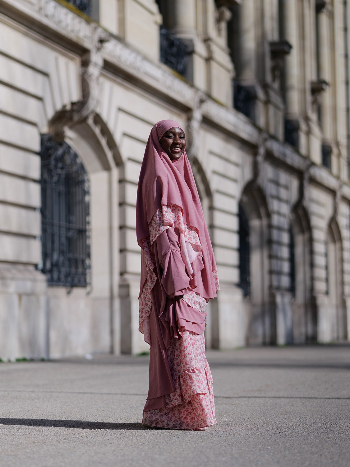 Princess Chiffon Khimar, Romantic Garden