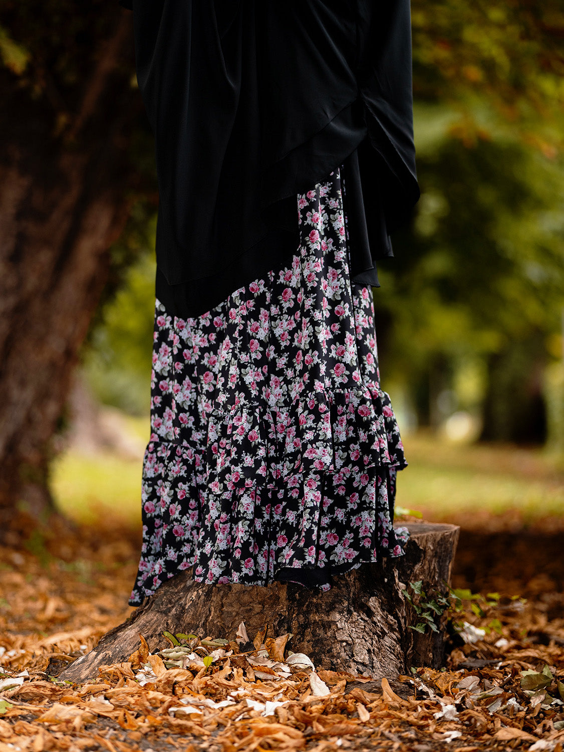 Butterfly Chiffon Skirt, Last Bloom
