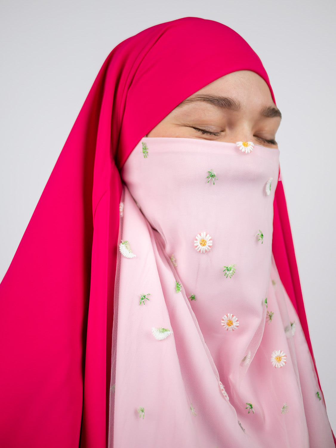 Diadem Chiffon and Tulle Niqab, Princess Dream