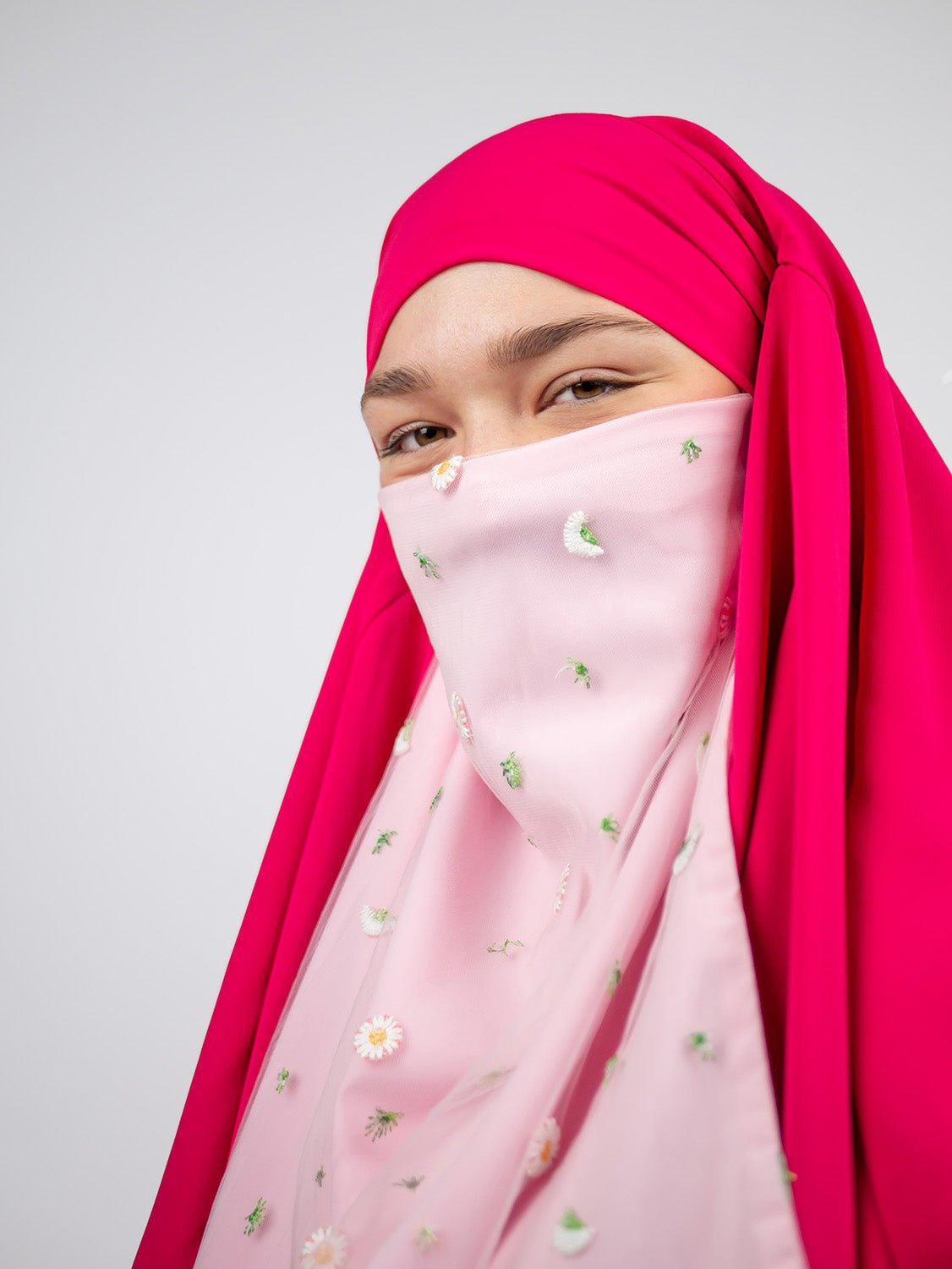 Diadem Chiffon and Tulle Niqab, Princess Dream