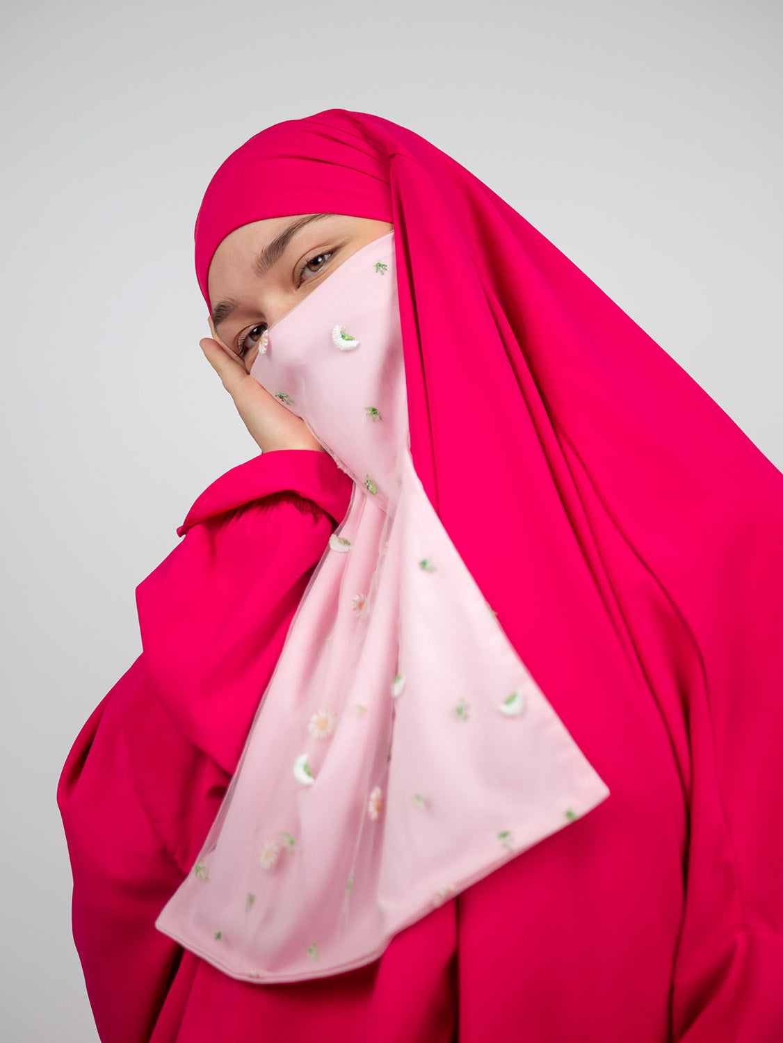 Diadem Chiffon and Tulle Niqab, Princess Dream