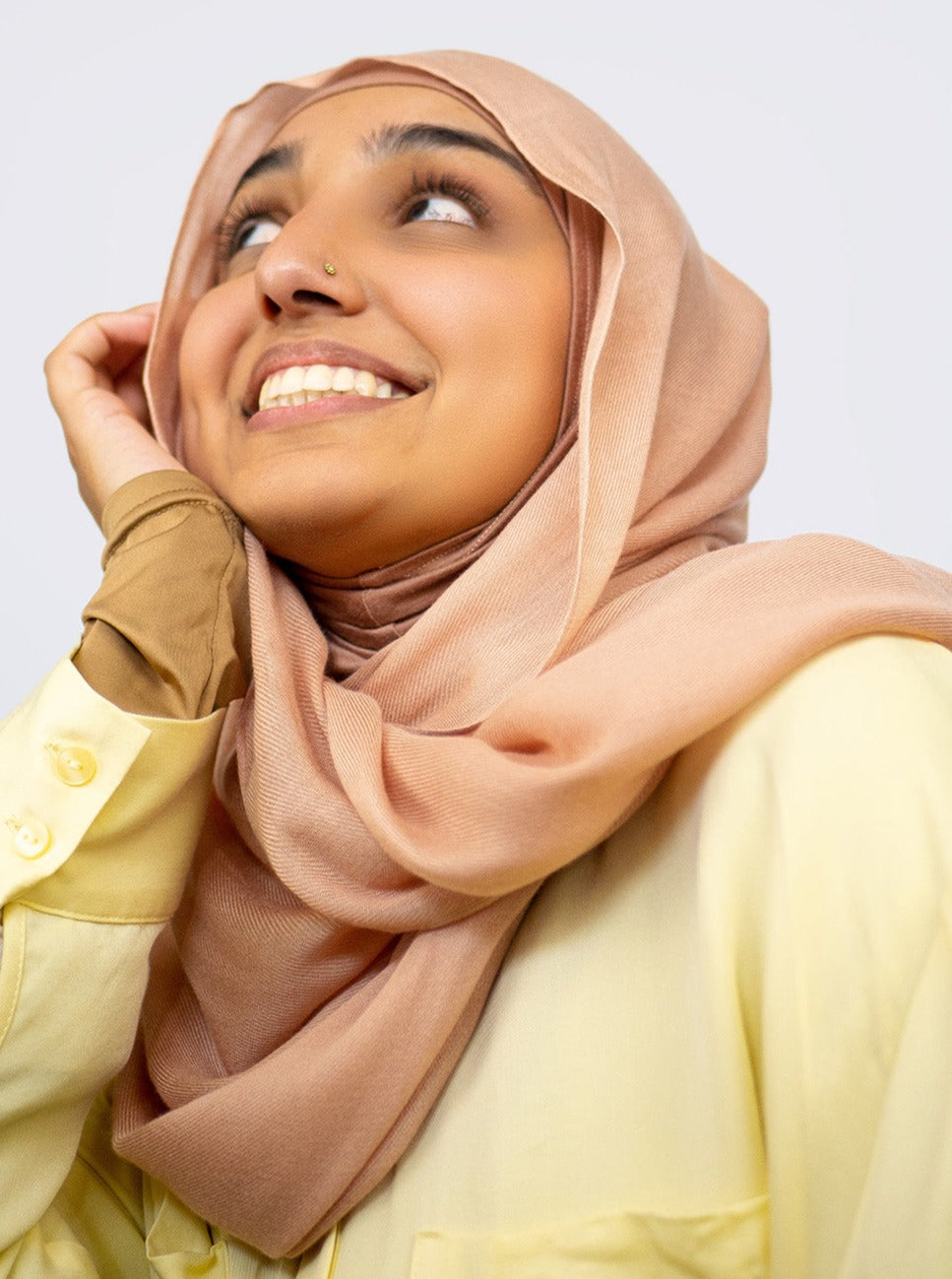 Organic Modal Hijab Apricot