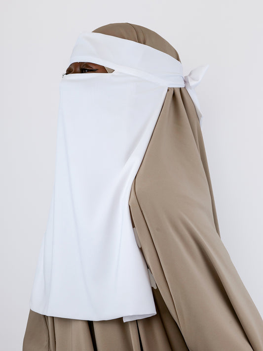 Crown Chiffon Niqab, Cloud