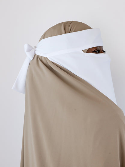 Crown Chiffon Niqab, Cloud