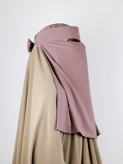 Crown Chiffon Niqab, Cute Girl