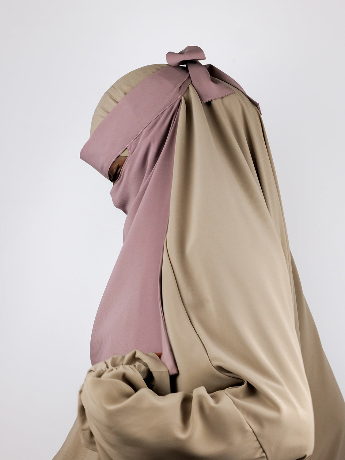 Crown Chiffon Niqab, Cute Girl