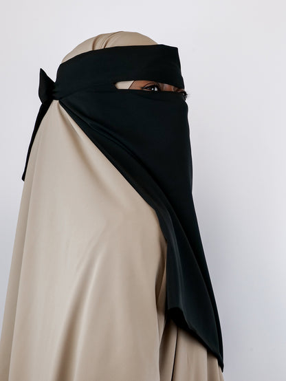 Crown Chiffon Niqab, Kohl