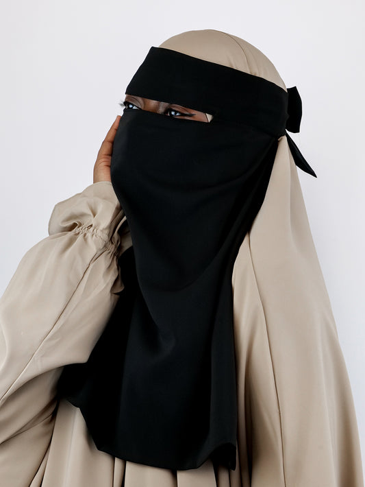 Crown Chiffon Niqab, Kohl