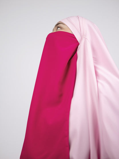 Diadem Chiffon Niqab, Sweet Pea