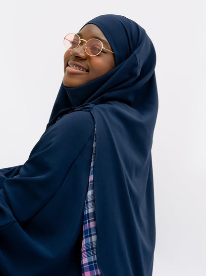 Lady Chiffon Khimar, School Girl