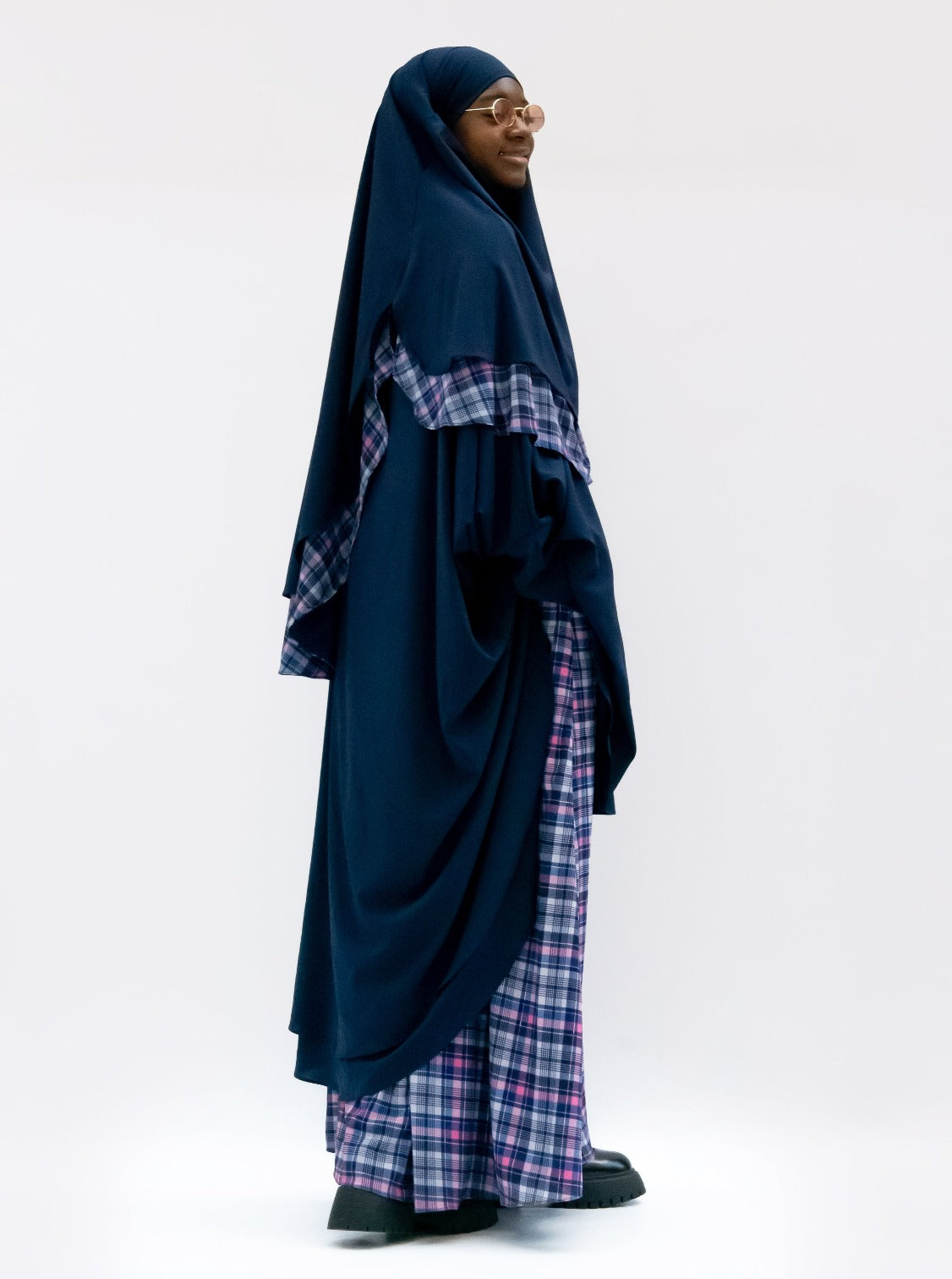 Lady Chiffon Khimar, School Girl