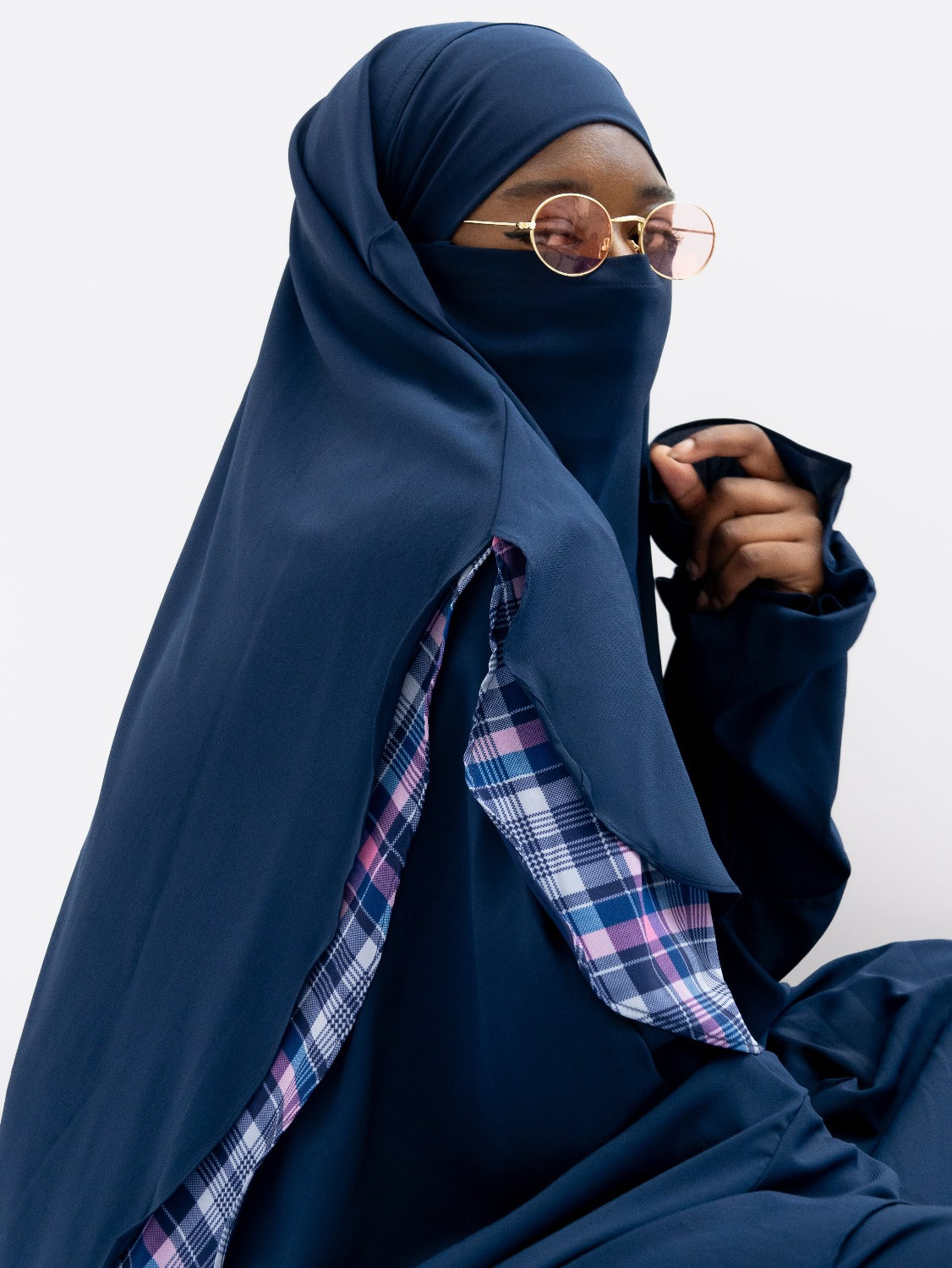 Lady Chiffon Khimar, School Girl