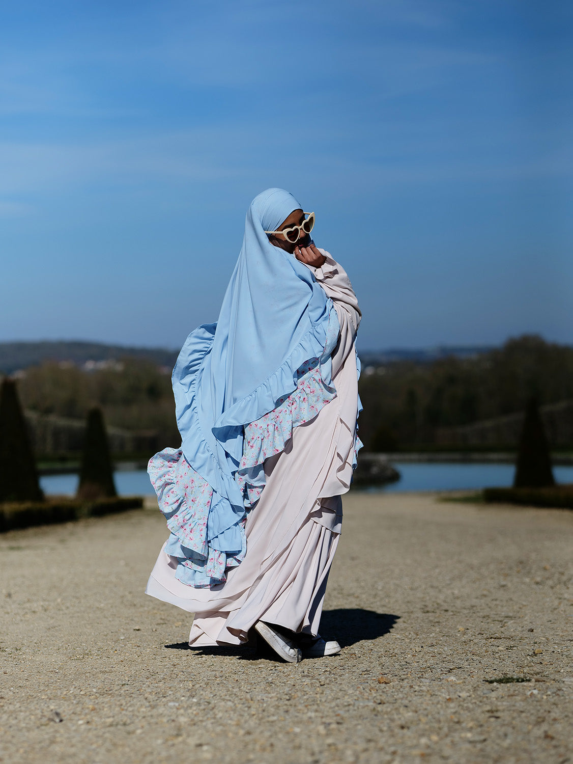 Butterfly Princess Chiffon Khimar, Love Letter