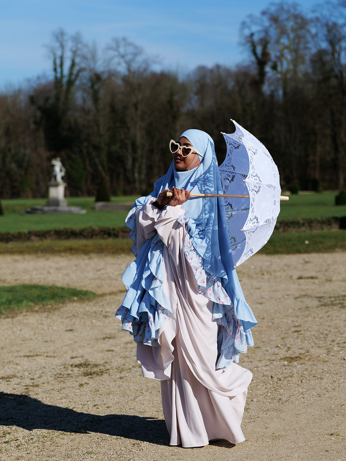 Butterfly Princess Chiffon Khimar, Love Letter