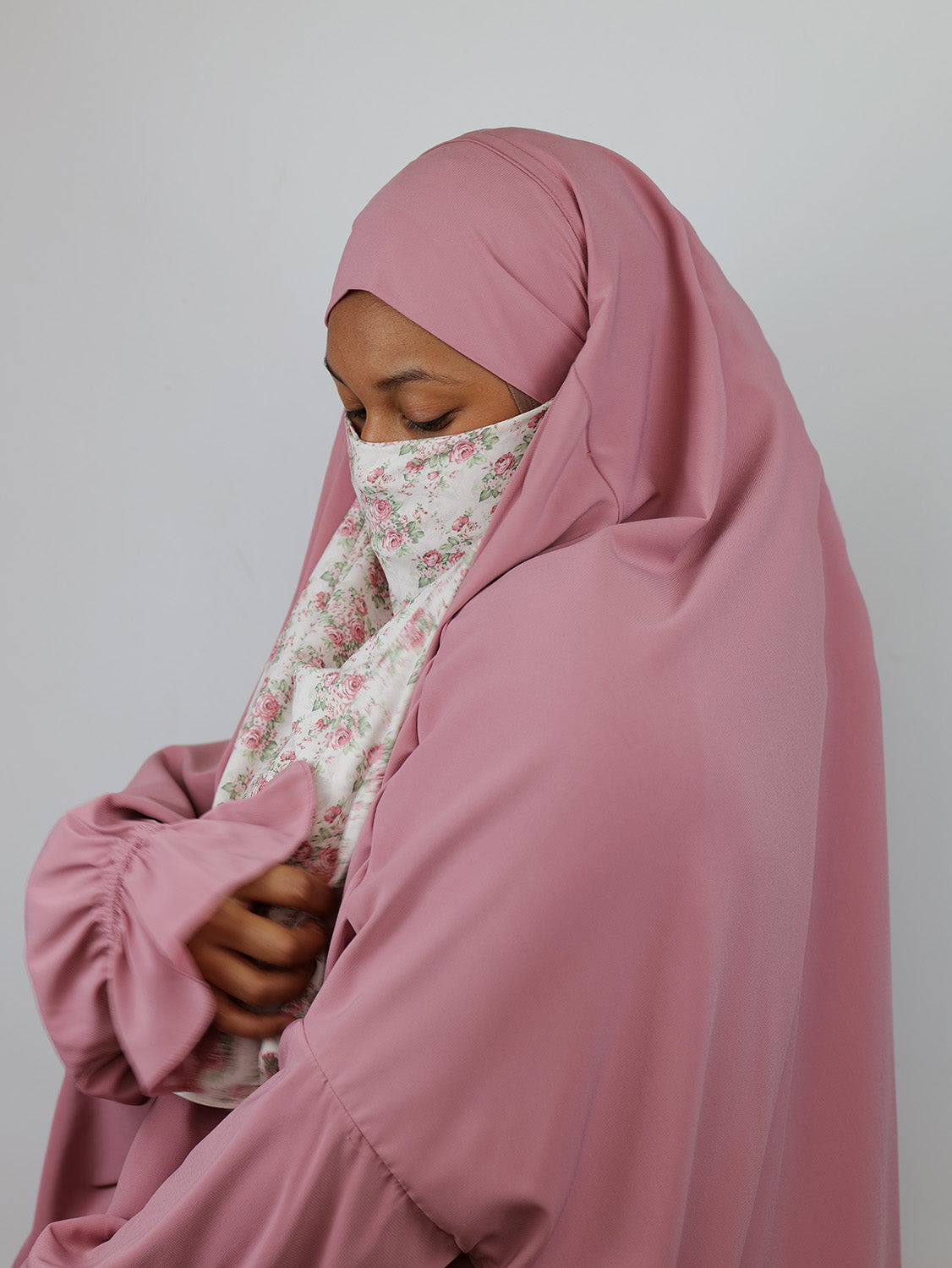 Diadem Chiffon Niqab, Promenade Printed