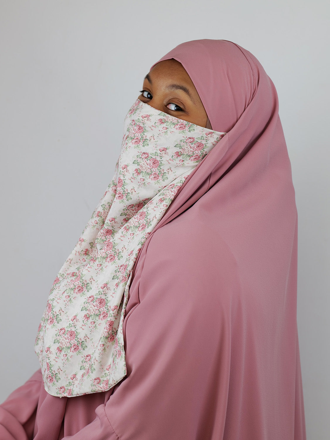 Diadem Chiffon Niqab, Promenade Printed