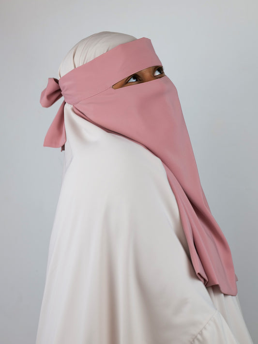 Crown Chiffon Niqab, Romantic Garden