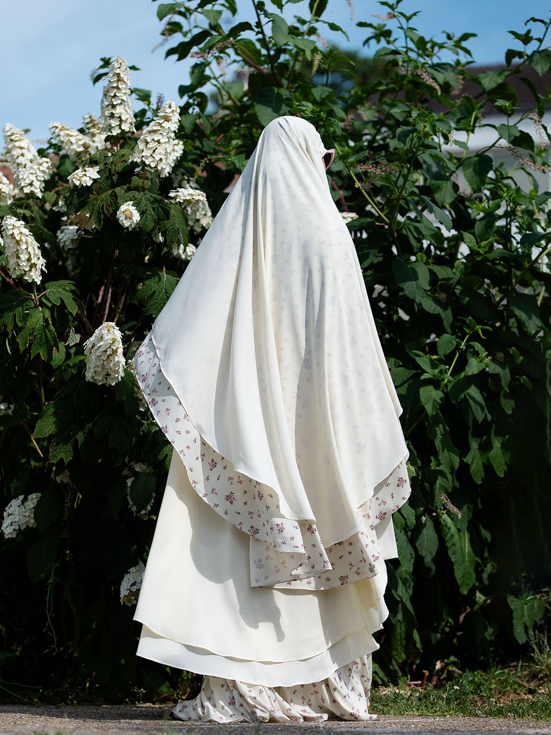 Princess Chiffon Khimar, Dahlia (Pre Order)