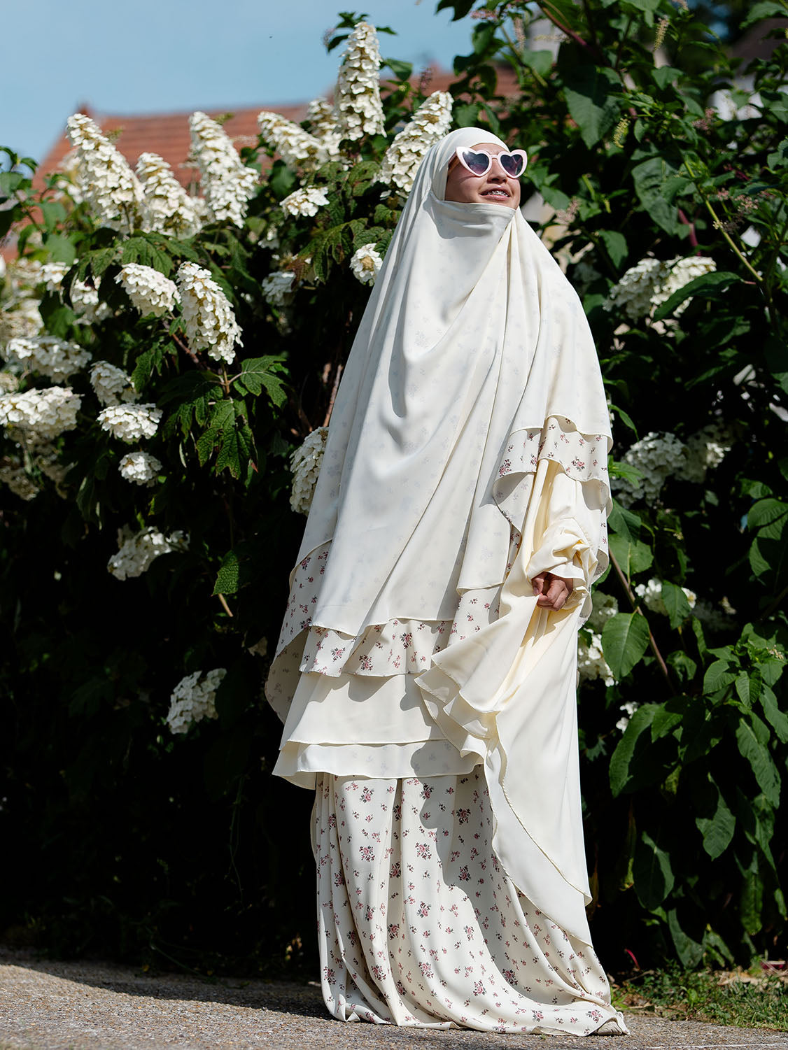 Princess Chiffon Khimar, Dahlia (Pre Order)