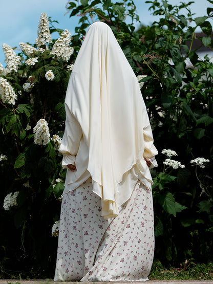 Empress Chiffon Jilbab, Dahlia (Pre Order)