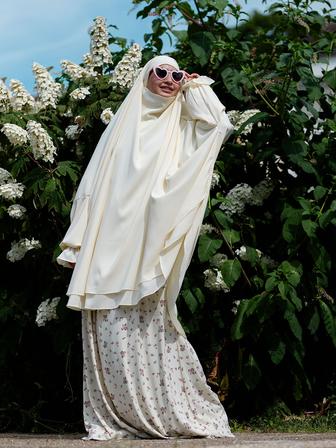 Empress Chiffon Jilbab, Dahlia (Pre Order)