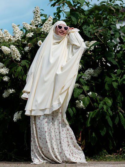 Empress Chiffon Jilbab, Dahlia (Pre Order)