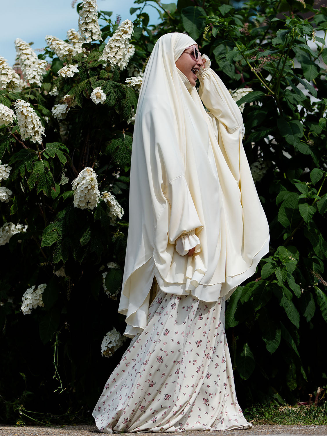 Empress Chiffon Jilbab, Dahlia (Pre Order)