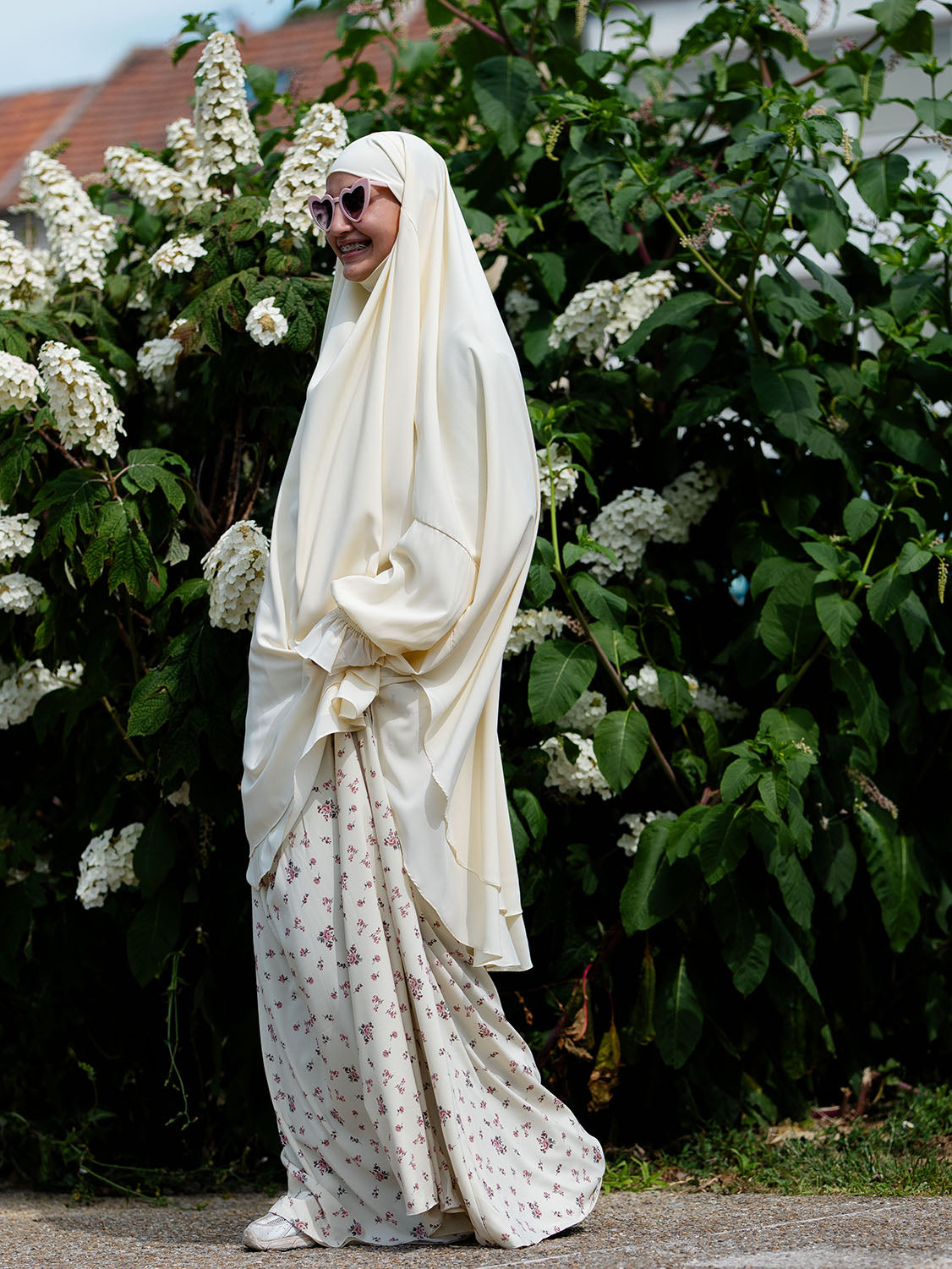 Empress Chiffon Jilbab, Dahlia (Pre Order)