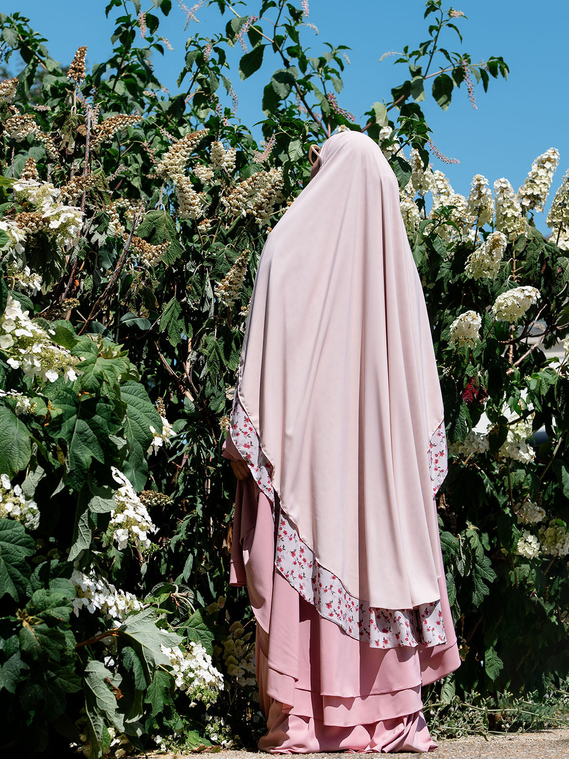 Princess Chiffon Khimar, Peony