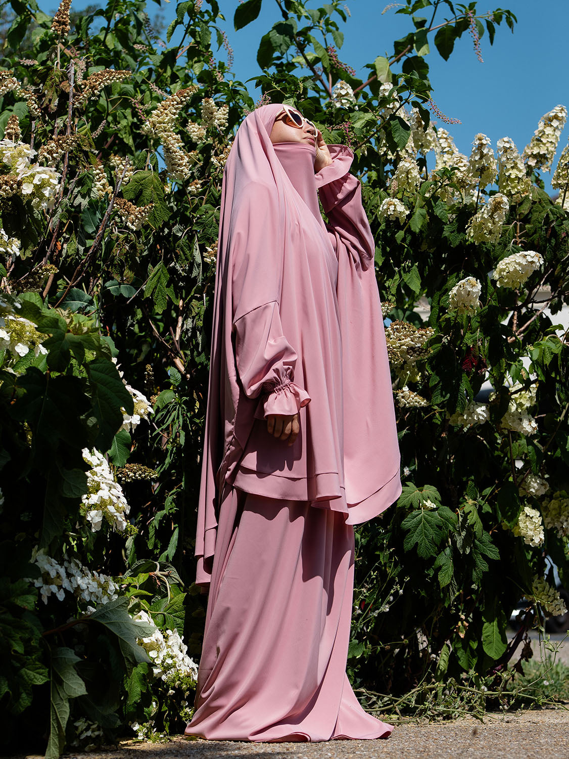 Empress Chiffon Jilbab, Romantic Garden