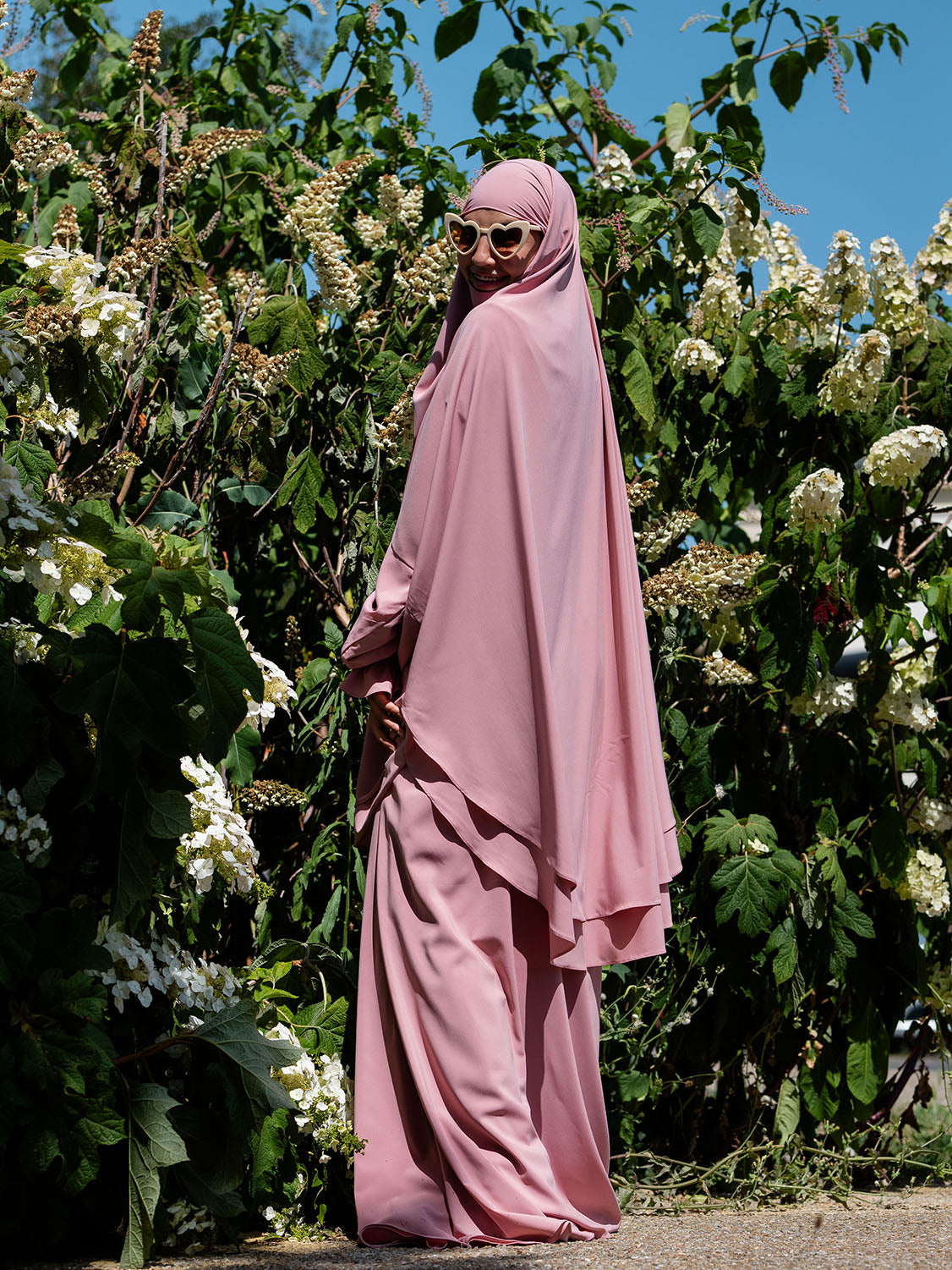 Empress Chiffon Jilbab, Romantic Garden