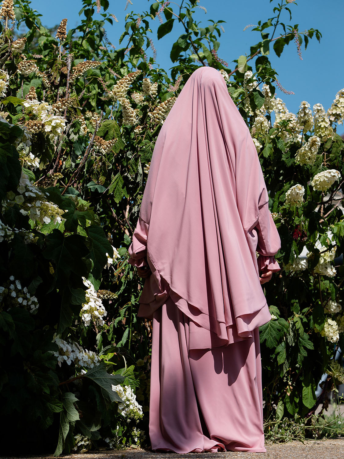Empress Chiffon Jilbab, Romantic Garden