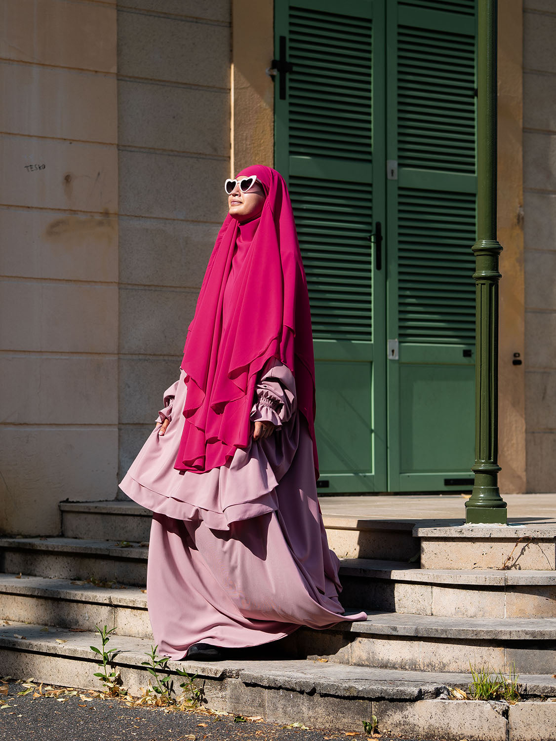Princess Chiffon Khimar, Sweet Pea