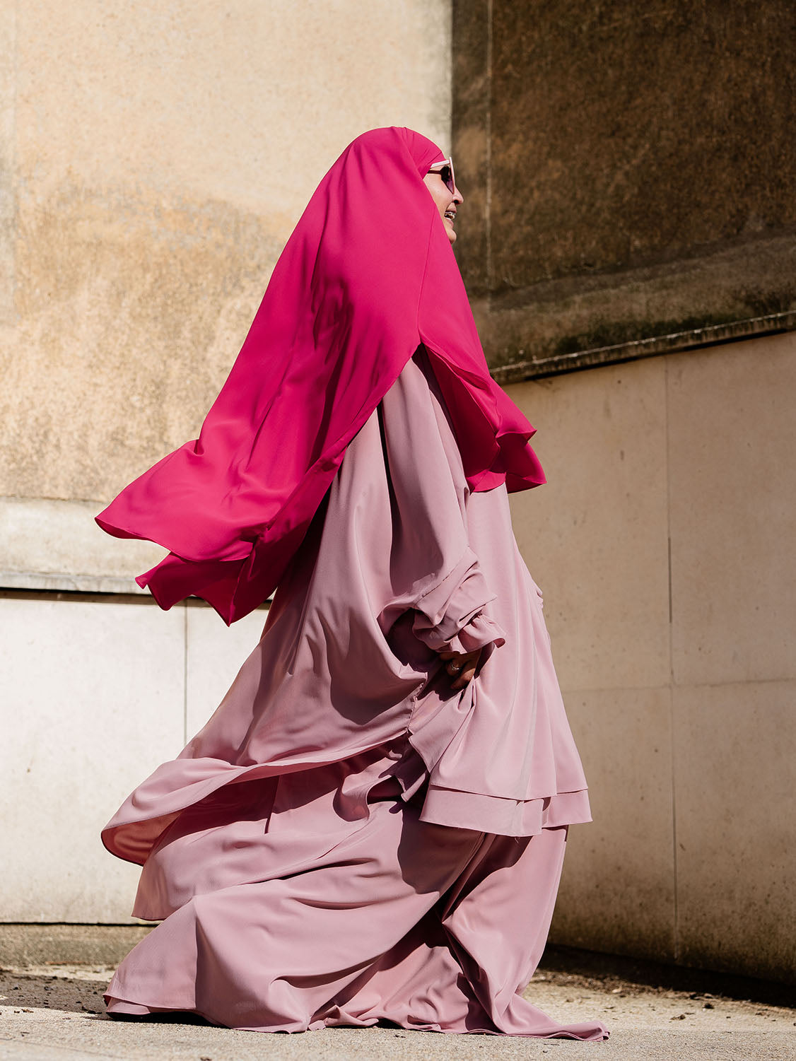 Lady Chiffon Khimar, Sweet Pea