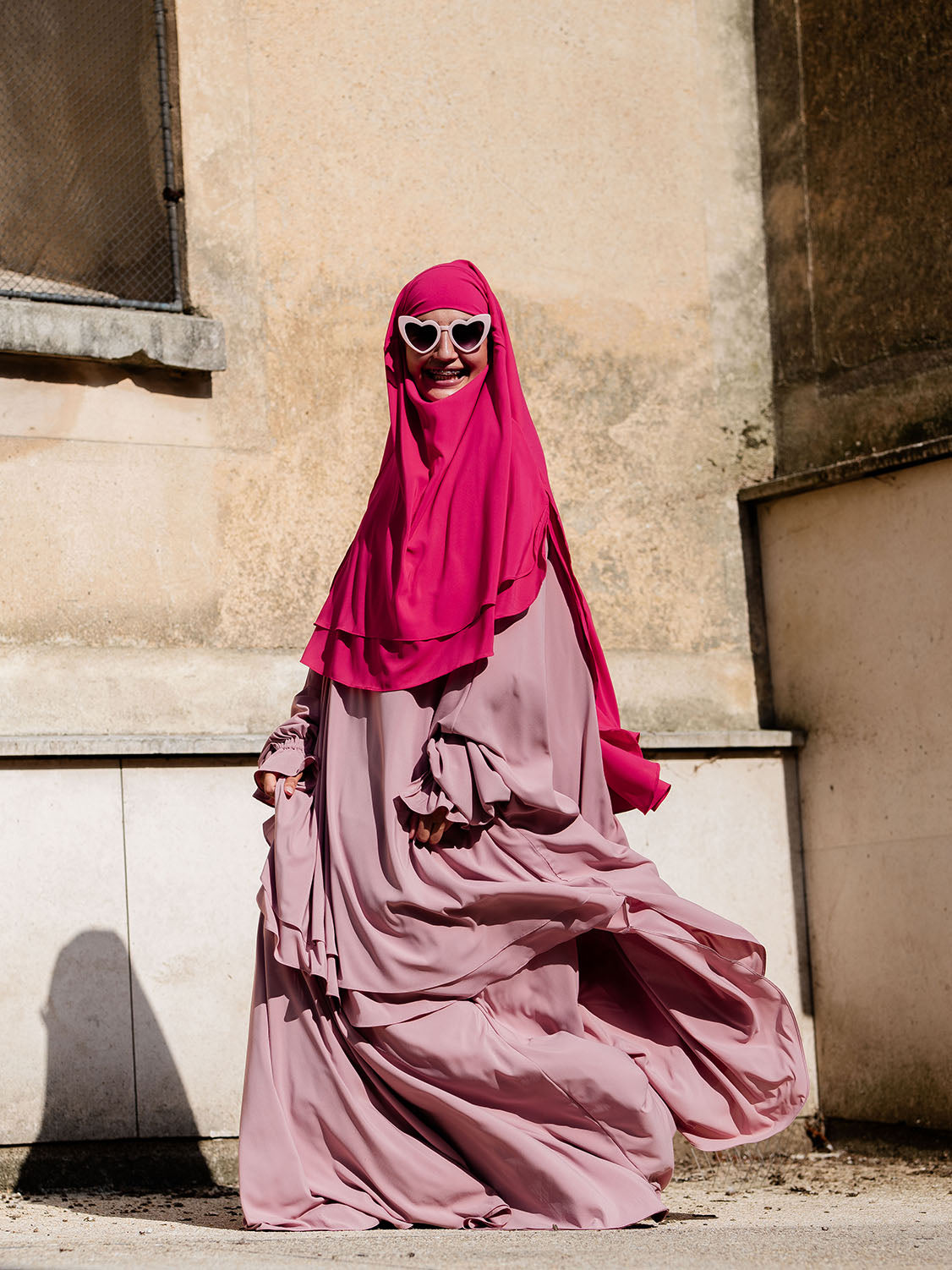 Lady Chiffon Khimar, Sweet Pea