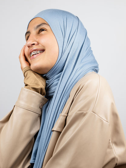 Premium Cotton Jersey Hijab Lisbon