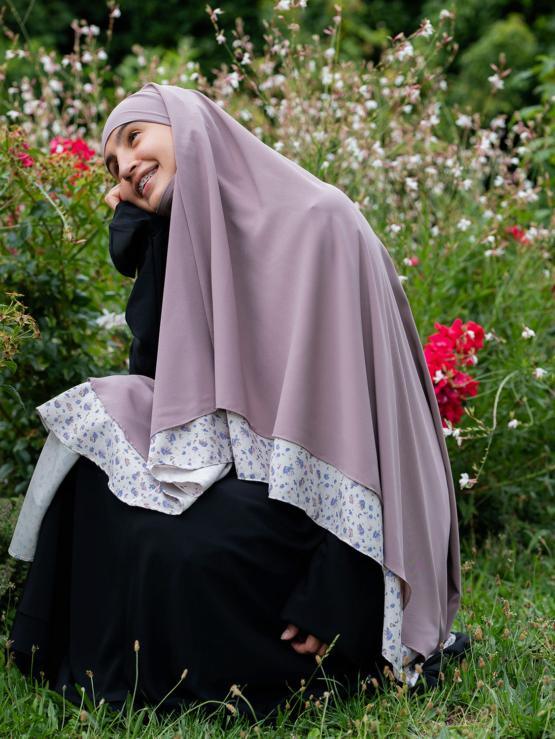 Princess Chiffon Khimar, Cute Girl