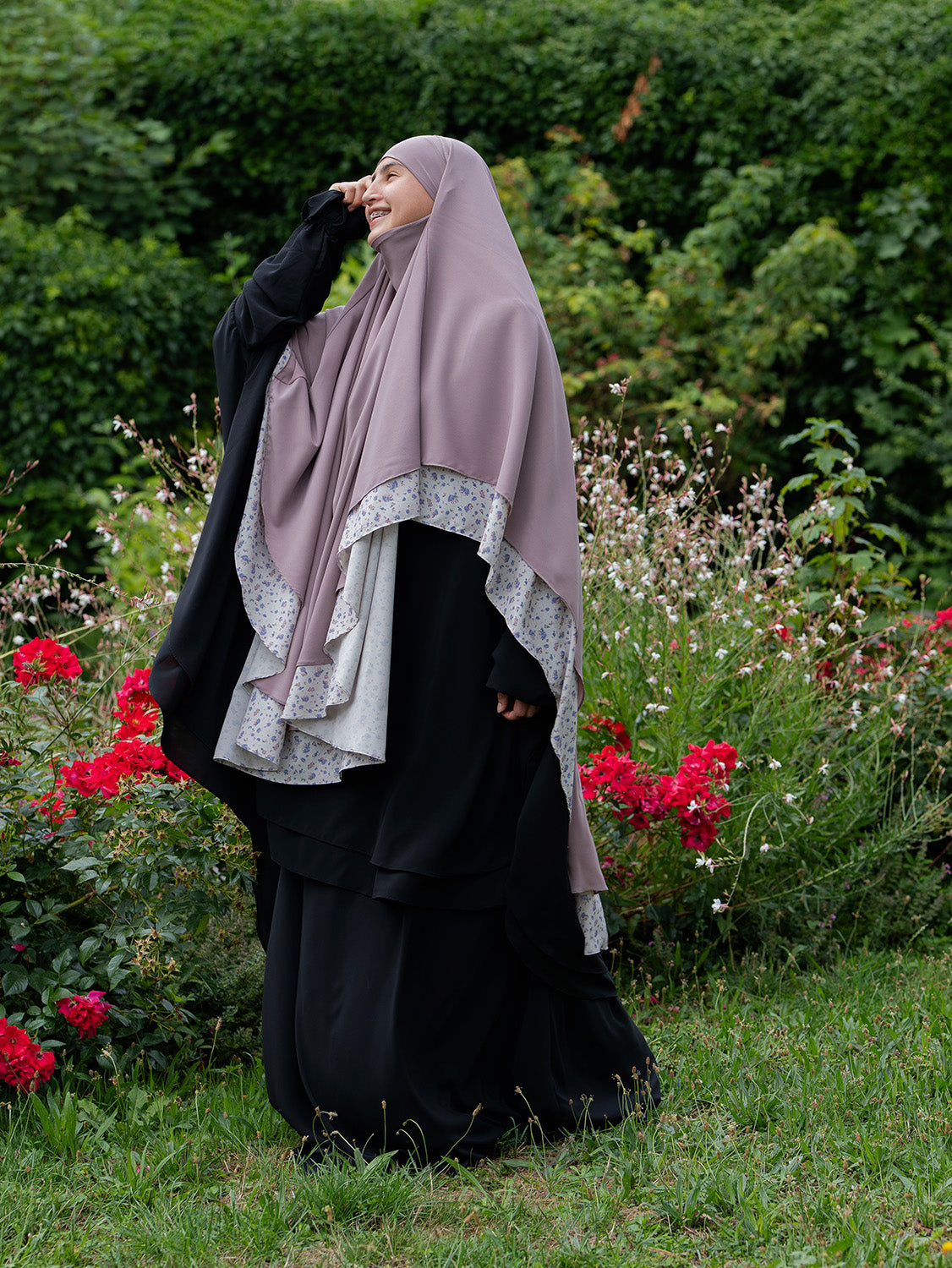 Princess Chiffon Khimar, Cute Girl