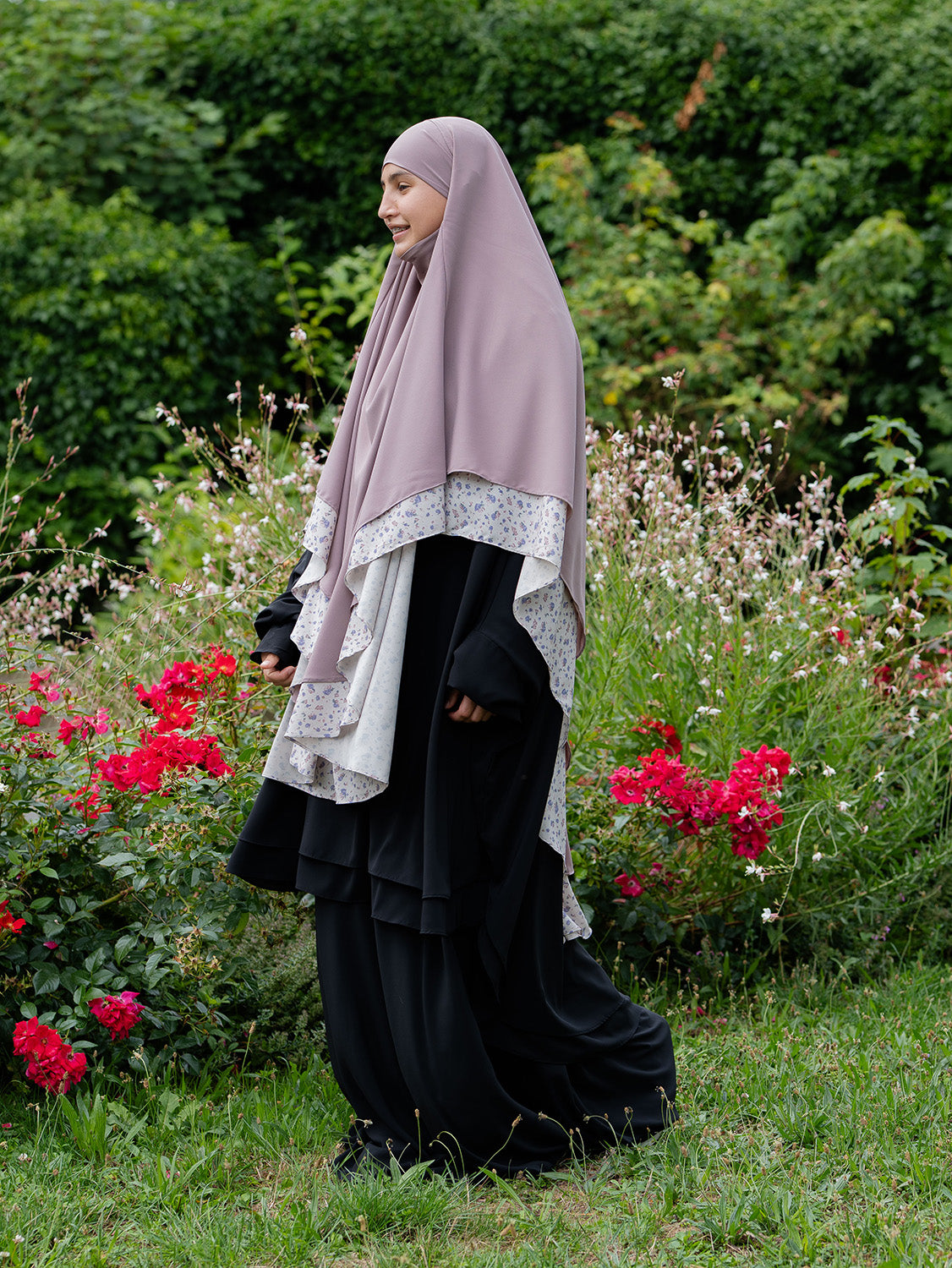 Princess Chiffon Khimar, Cute Girl