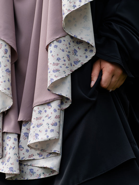 Princess Chiffon Khimar, Cute Girl
