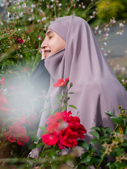 Princess Chiffon Khimar, Cute Girl