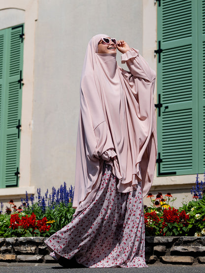 Empress Chiffon Jilbab, Peony