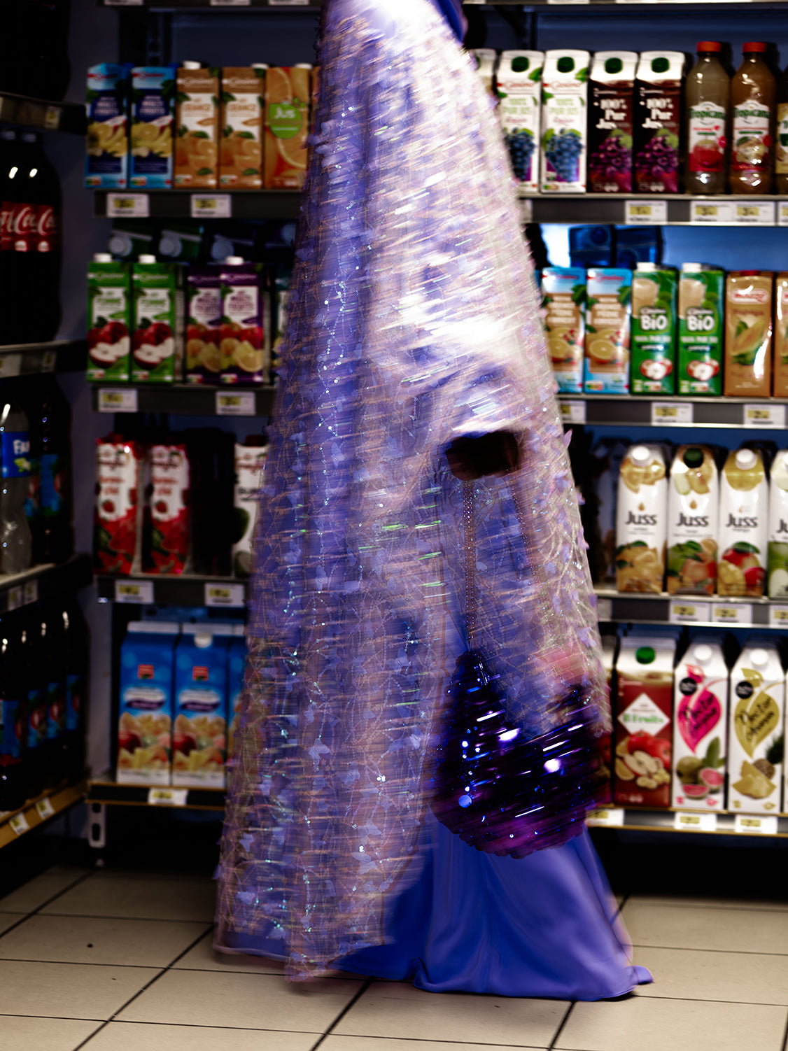 Duchess Midi Abaya Glitter