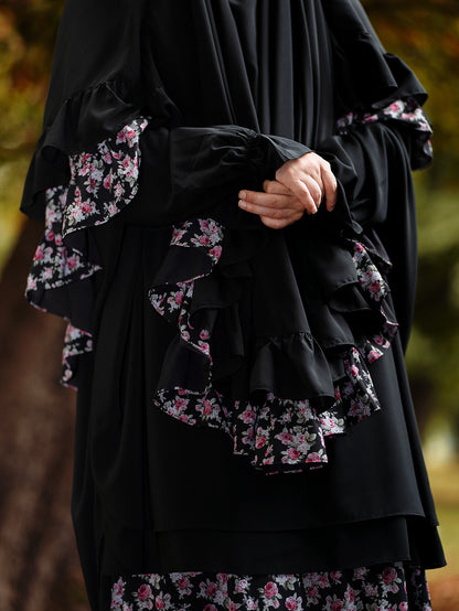 Butterfly Princess Chiffon Khimar, Last Bloom