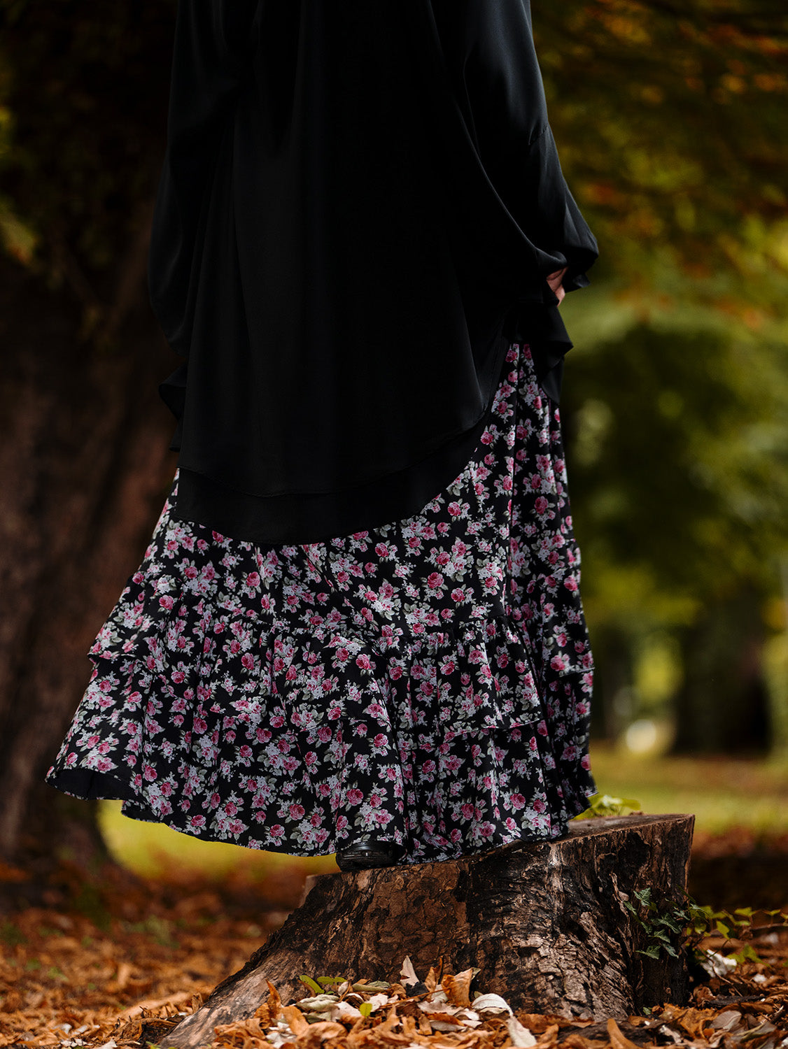 Butterfly Chiffon Skirt, Last Bloom
