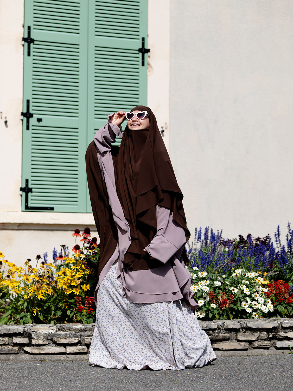 Princess Chiffon Khimar, Chocolate