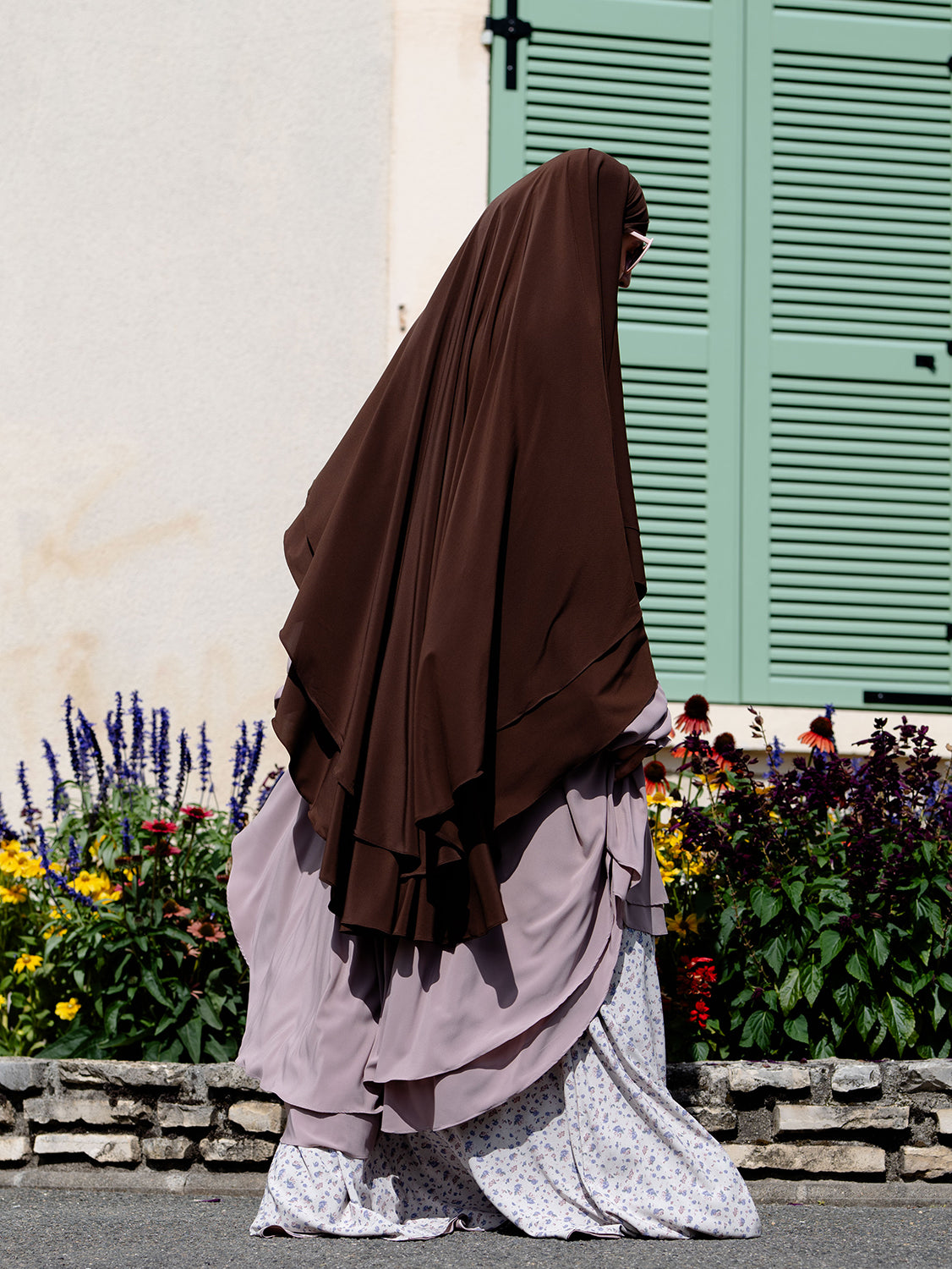 Princess Chiffon Khimar, Chocolate